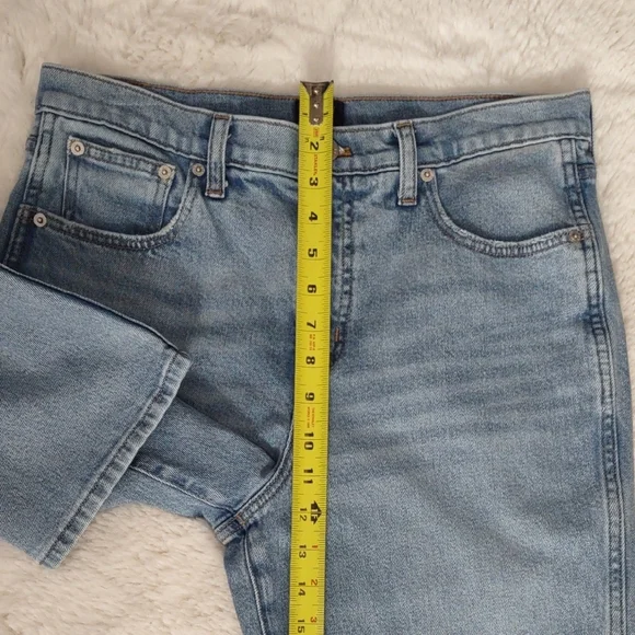 J.CREW HIGH-RISE CLASSIC VINTAGE, Size 29,Women's Light Blue Jeans - Picture 12 of 17